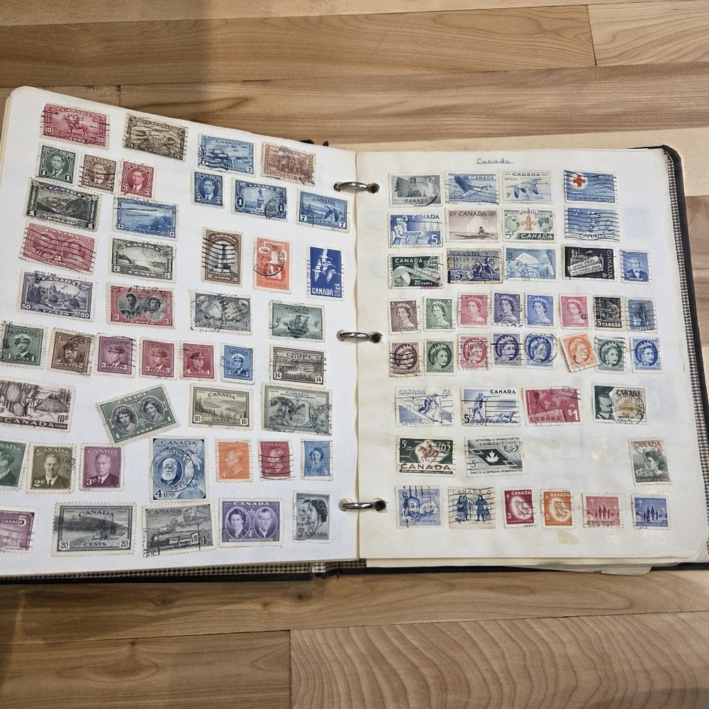 Vintage Stamp Collection